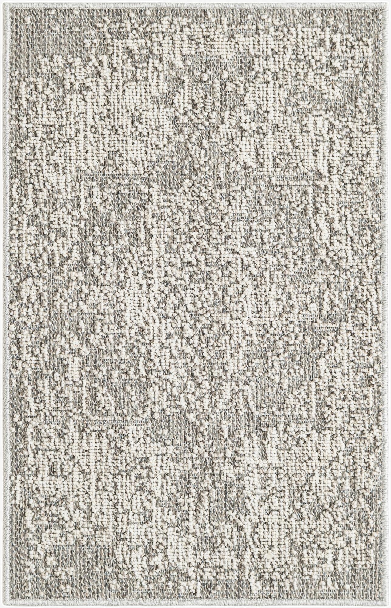 2' x 3' 1  Washable Traditional Indoor / Outdoor Rug
