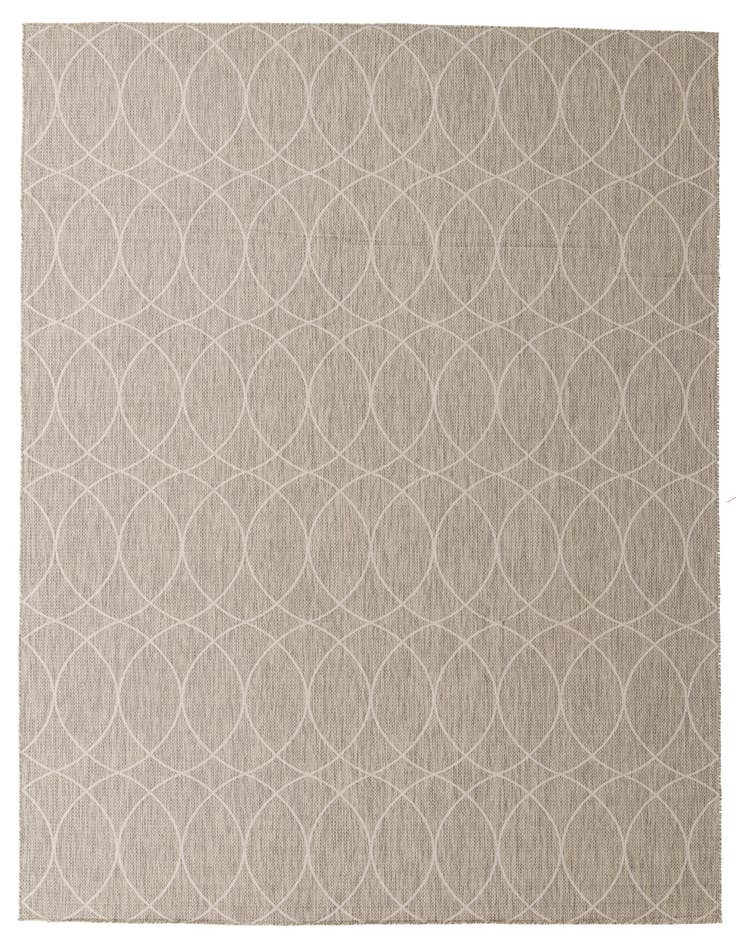 Detail image of 10' x 14' Easy-Clean Trellis Indoor / Outdoor Rug