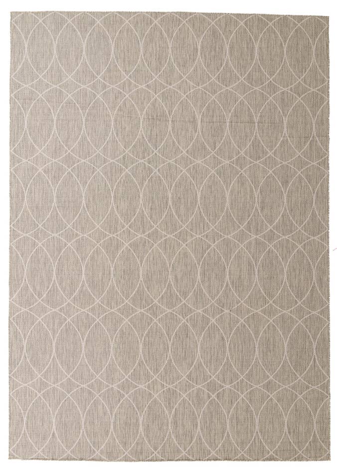 Detail image of 10' x 14' Easy-Clean Trellis Indoor / Outdoor Rug