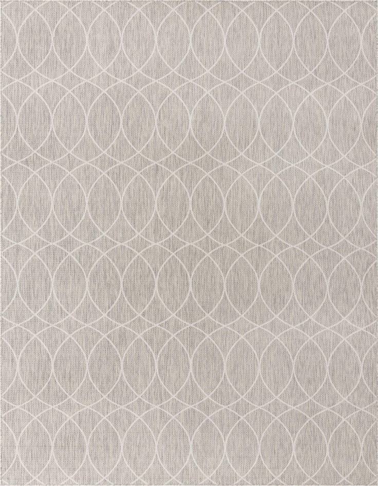 Detail image of 9' x 12' Easy-Clean Trellis Indoor / Outdoor Rug