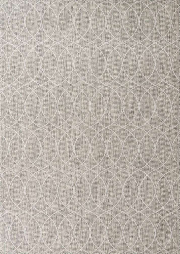 7' 10 x 11' Easy-Clean Trellis Indoor / Outdoor Rug