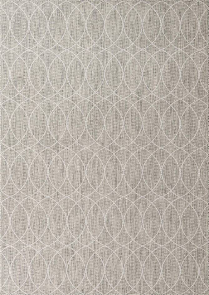Detail image of 7' 10 x 11' Easy-Clean Trellis Indoor / Outdoor Rug