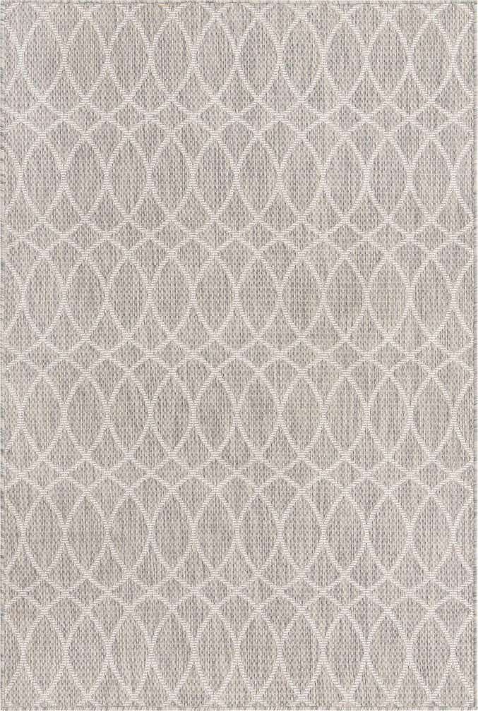4' x 6' Easy-Clean Trellis Indoor / Outdoor Rug