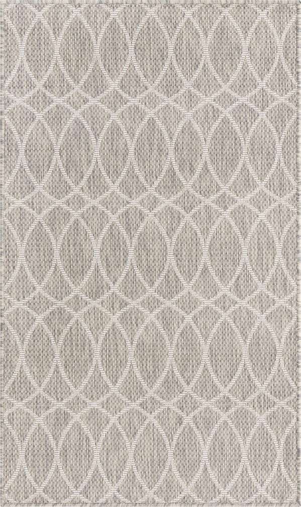 3' x 5' 3 Easy-Clean Trellis Indoor / Outdoor Rug