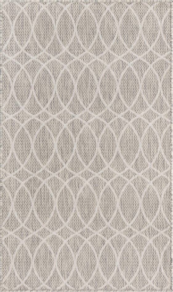 Detail image of 3' x 5' 3 Easy-Clean Trellis Indoor / Outdoor Rug