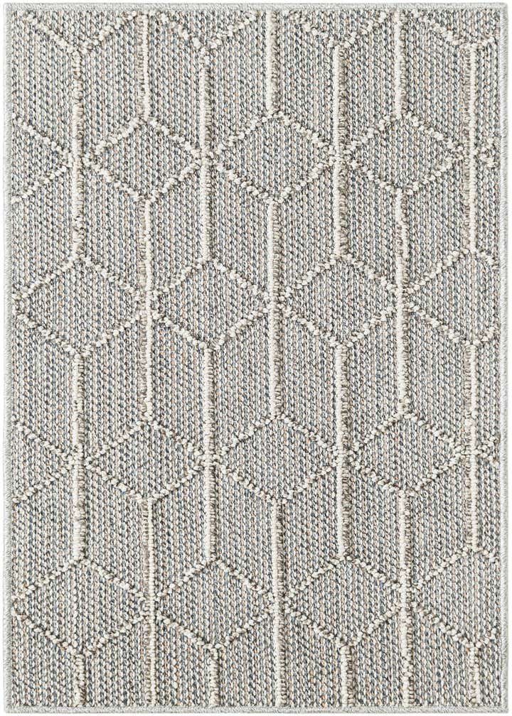 2' x 3' 1 Easy-Clean Trellis Indoor / Outdoor Rug