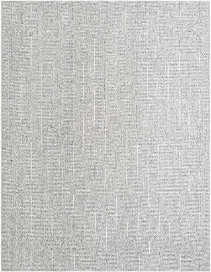 Detail image of 9' x 12' Easy-Clean Trellis Indoor / Outdoor Rug