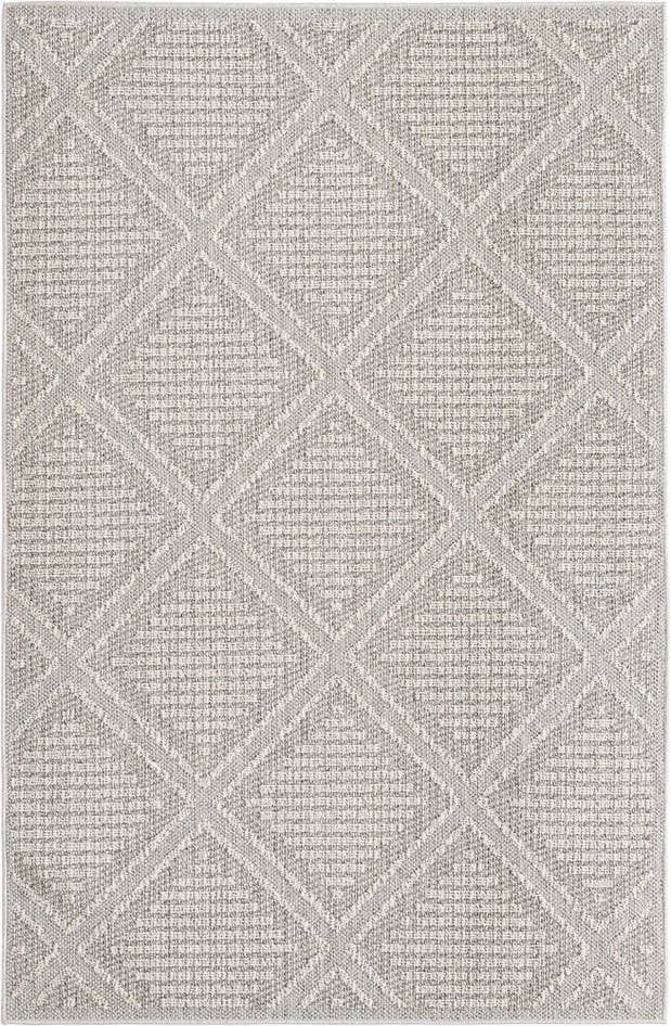 Detail image of 5' 3 x 8' Easy-Clean Trellis Indoor / Outdoor Rug