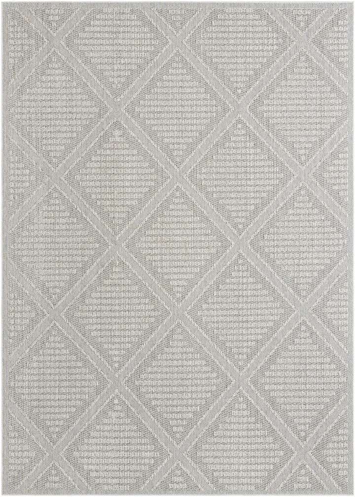 9' x 12' Easy-Clean Trellis Indoor / Outdoor Rug