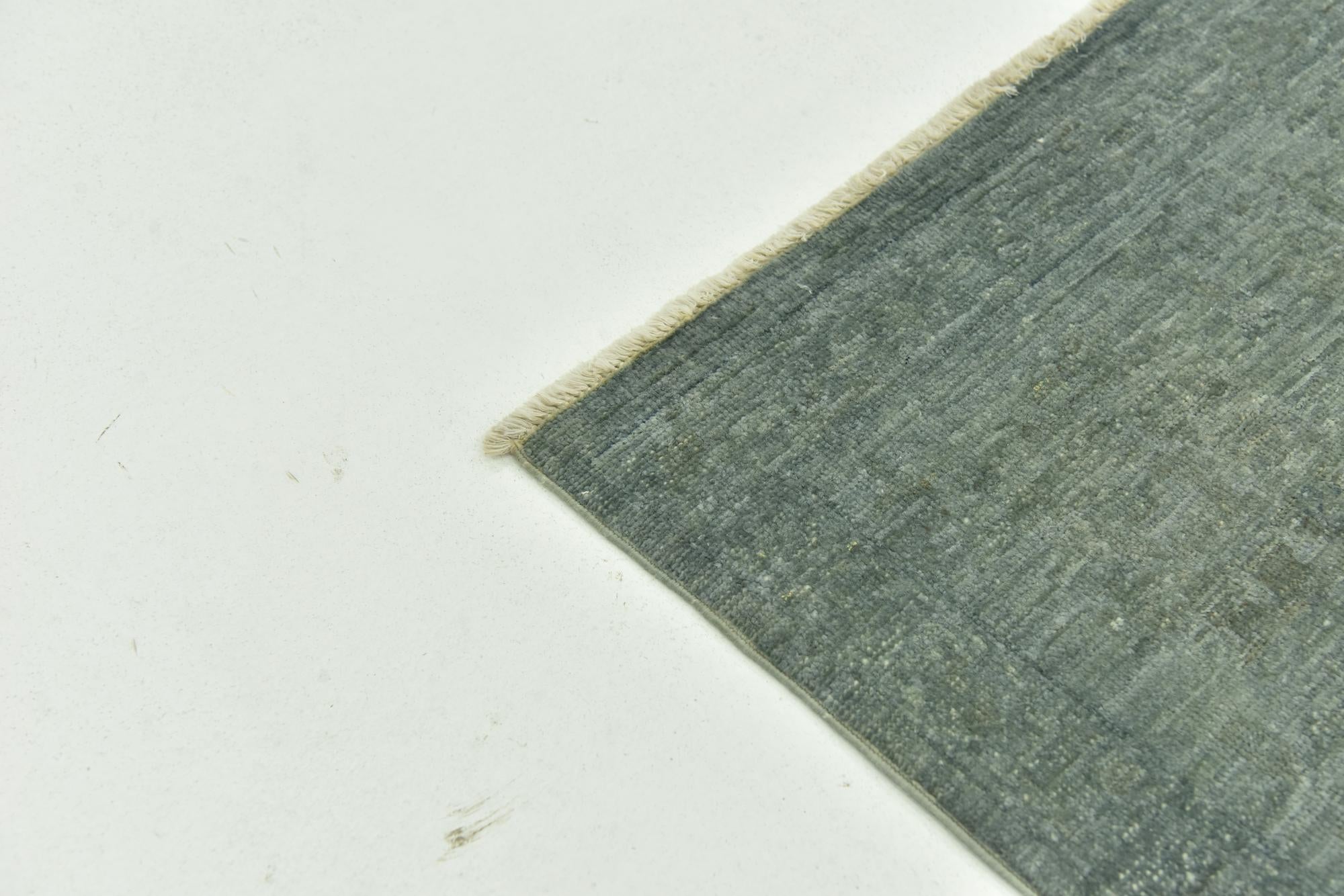 6' 3 x 9' 3 Hand Knotted Over-Dyed Ziegler Rug