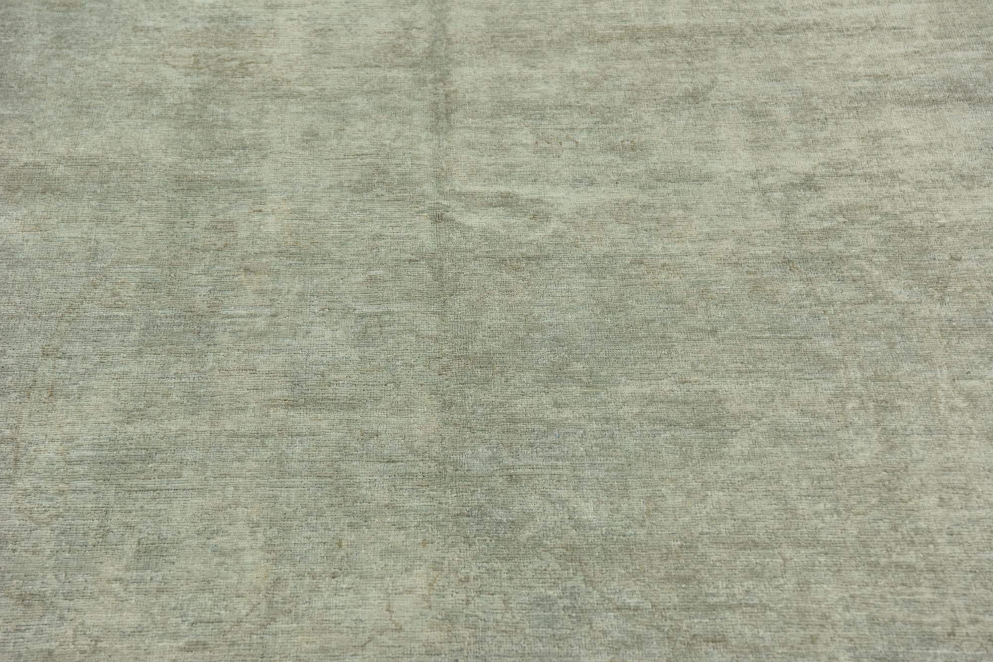 6' 8 x 9' 3 Hand Knotted Over-Dyed Ziegler Rug
