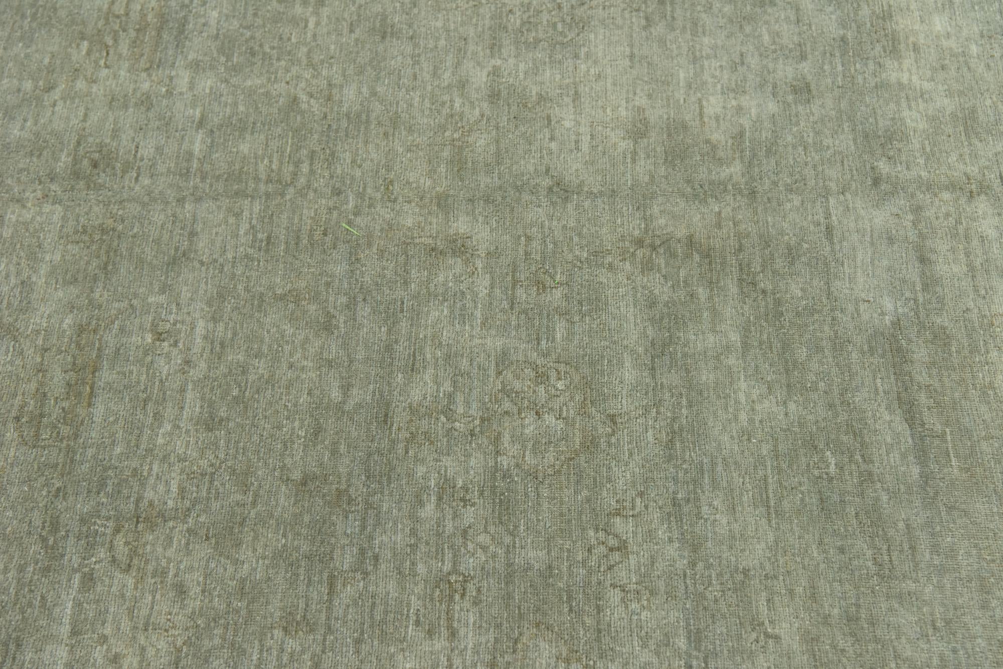 6' 8 x 9' 3 Hand Knotted Over-Dyed Ziegler Rug