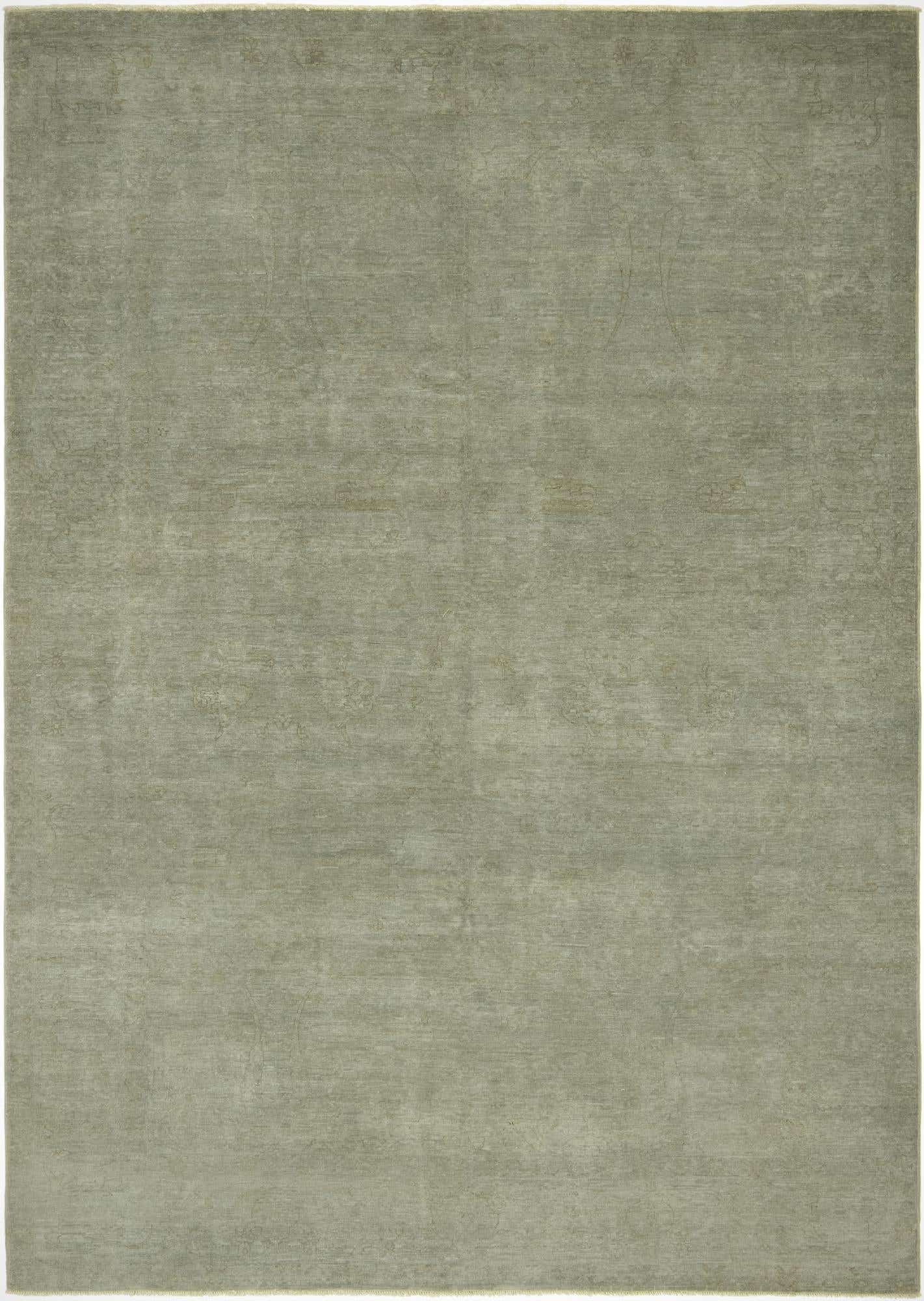 6' 8 x 9' 3 Hand Knotted Over-Dyed Ziegler Rug