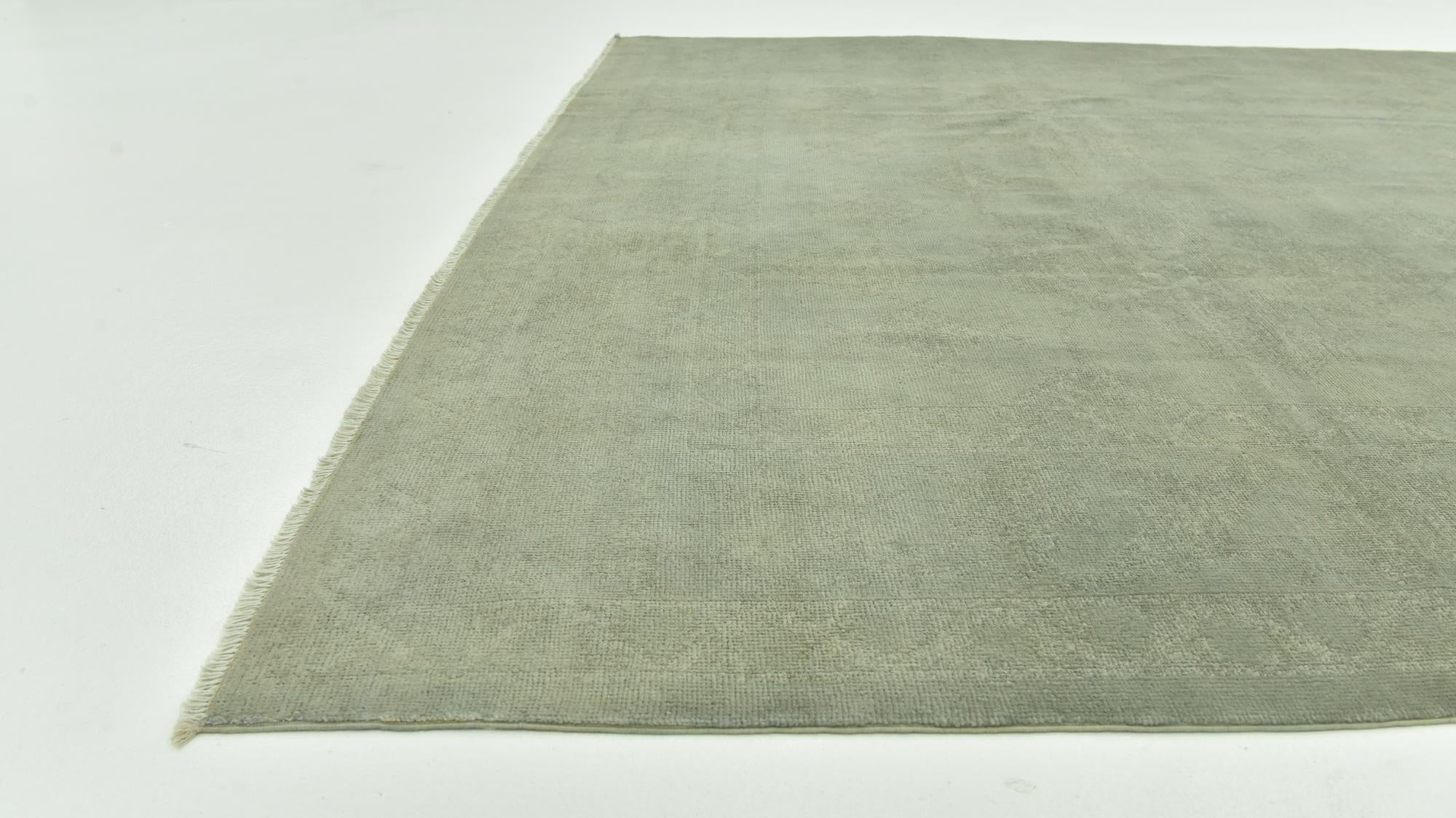 7' 7 x 10' Hand Knotted Over-Dyed Ziegler Rug