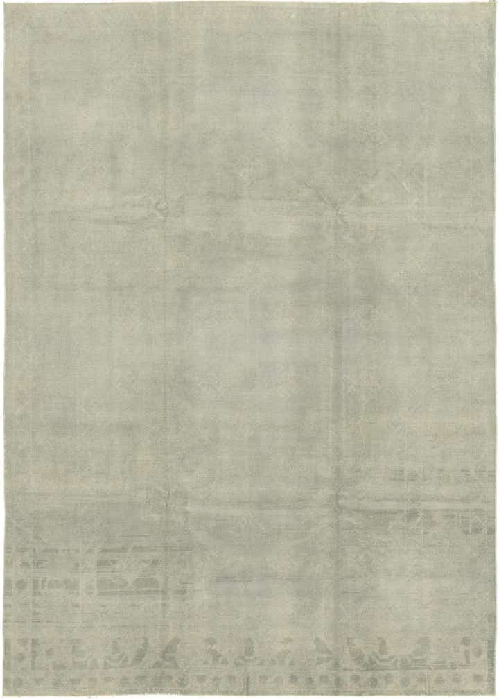 7' 7 x 10' Hand Knotted Over-Dyed Ziegler Rug
