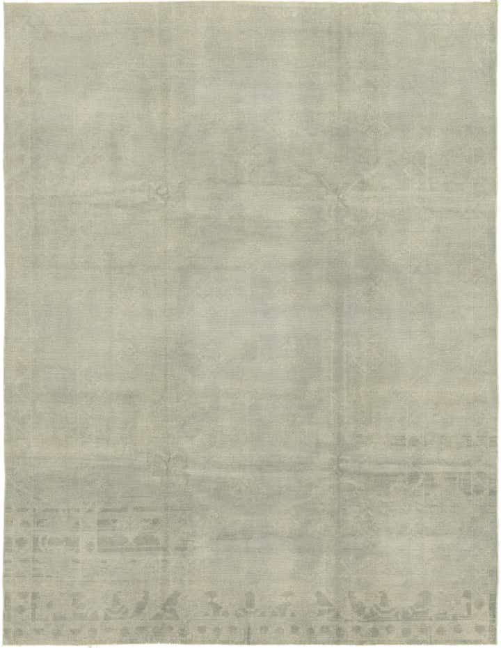 7' 7 x 10' Hand Knotted Over-Dyed Ziegler Rug