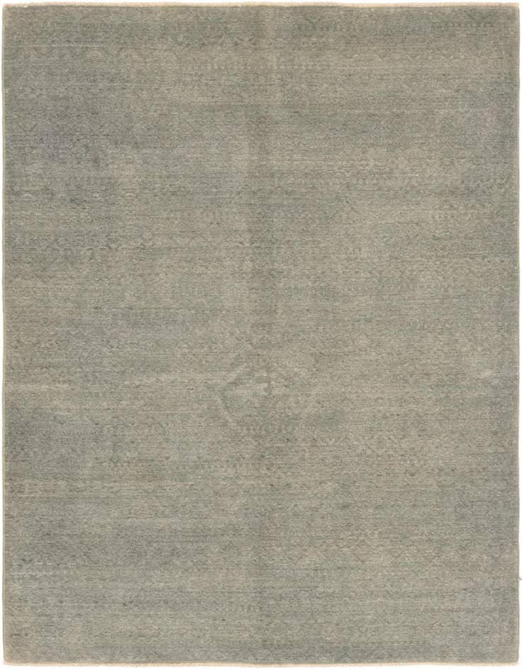 Detail image of 5' x 7' 3 Hand Knotted Over-Dyed Ziegler Rug