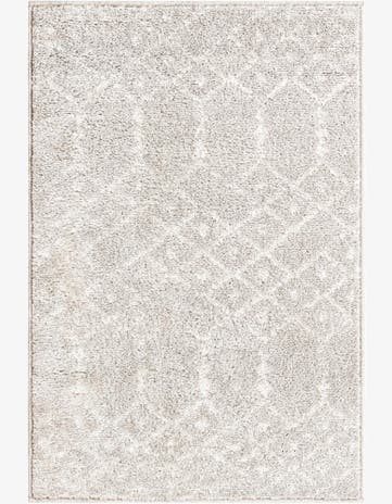 Light Gray Paxon Trellis Rug