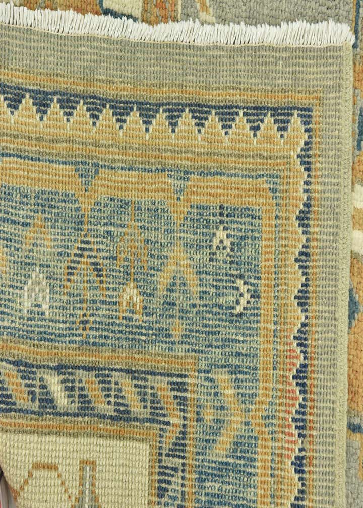 9' 4 x 12' 7 Hand Knotted Peshawar Ziegler Wool Rug