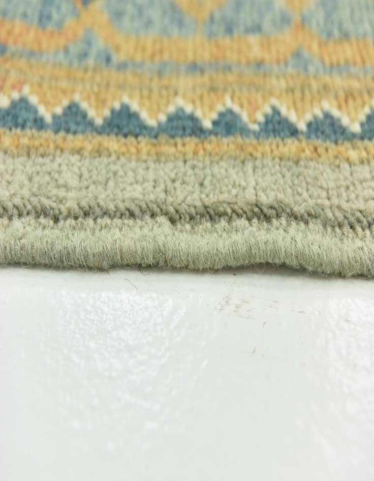 Detail image of 9' 4 x 12' 7  Hand Knotted Peshawar Ziegler Wool Rug