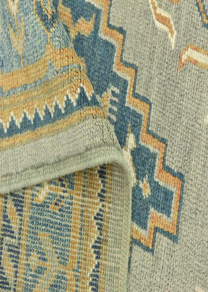 9' 4 x 12' 7 Hand Knotted Peshawar Ziegler Wool Rug