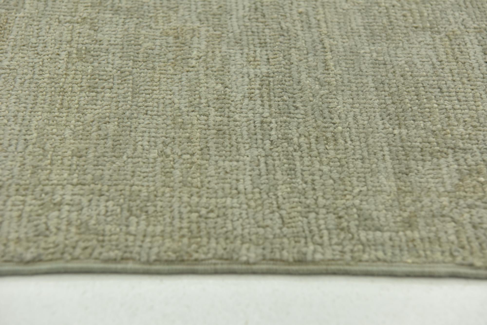 8' 1 x 9' 5 Hand Knotted Peshawar Ziegler Wool Rug