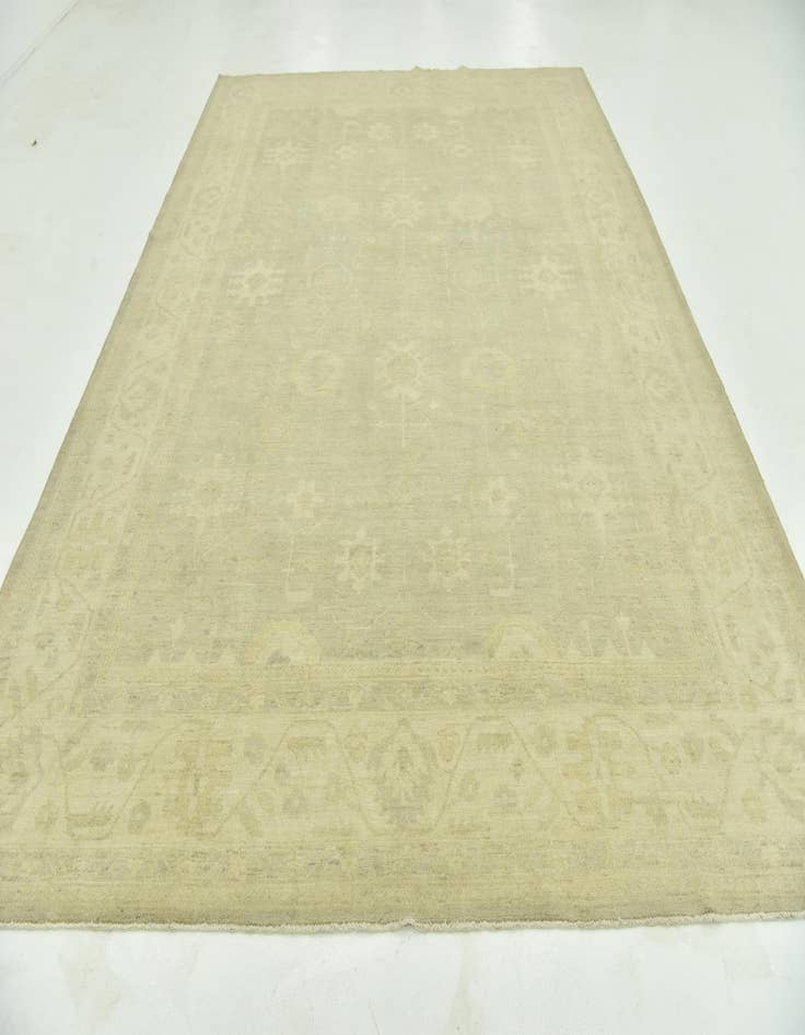 Detail image of 9' x 12' 3  Hand Knotted Peshawar Ziegler Rug