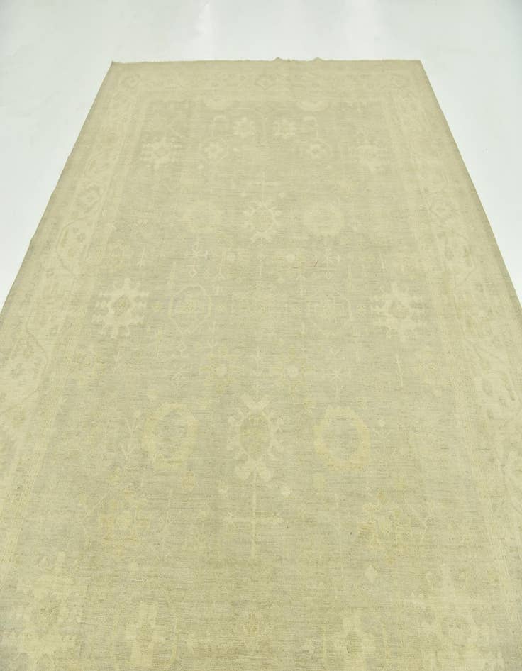 Detail image of 9' x 12' 3  Hand Knotted Peshawar Ziegler Rug