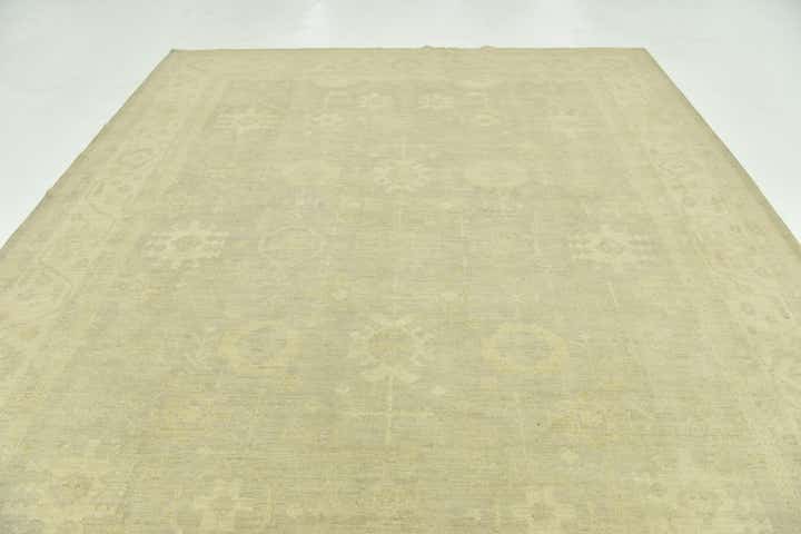 9' x 12' 3 Hand Knotted Peshawar Ziegler Rug