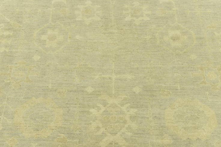 Detail image of 9' x 12' 3 Hand Knotted Peshawar Ziegler Rug