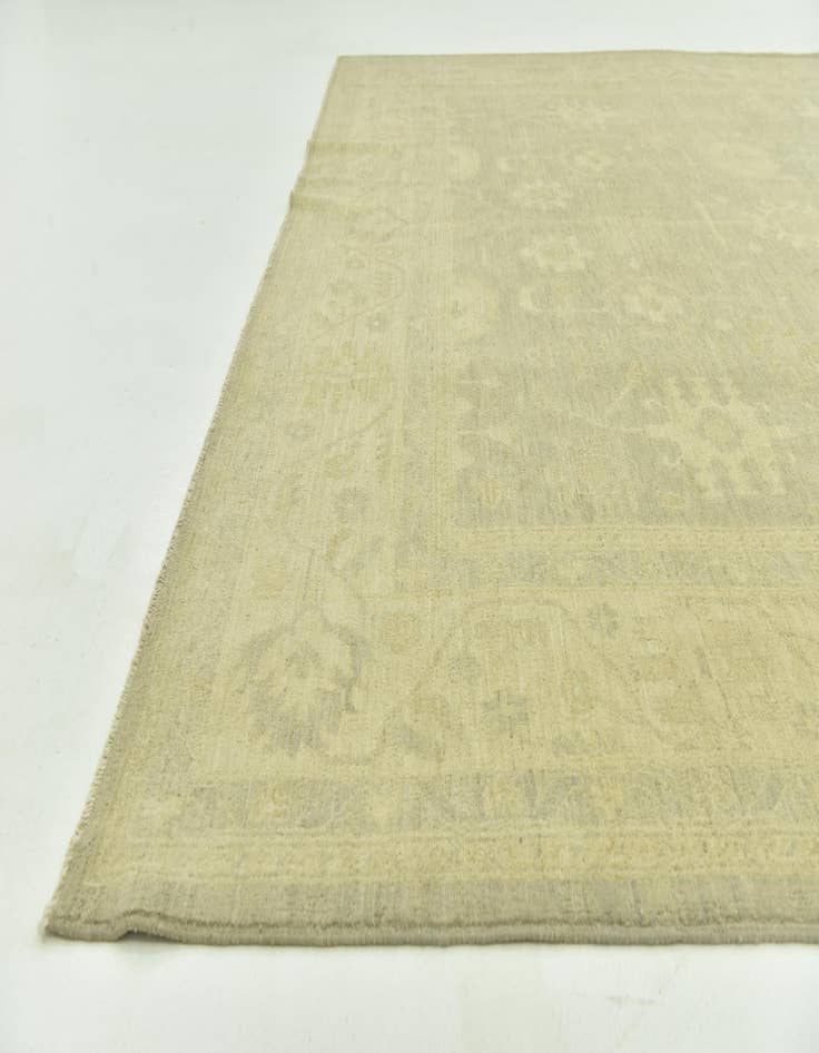 Detail image of 9' x 12' 3  Hand Knotted Peshawar Ziegler Rug