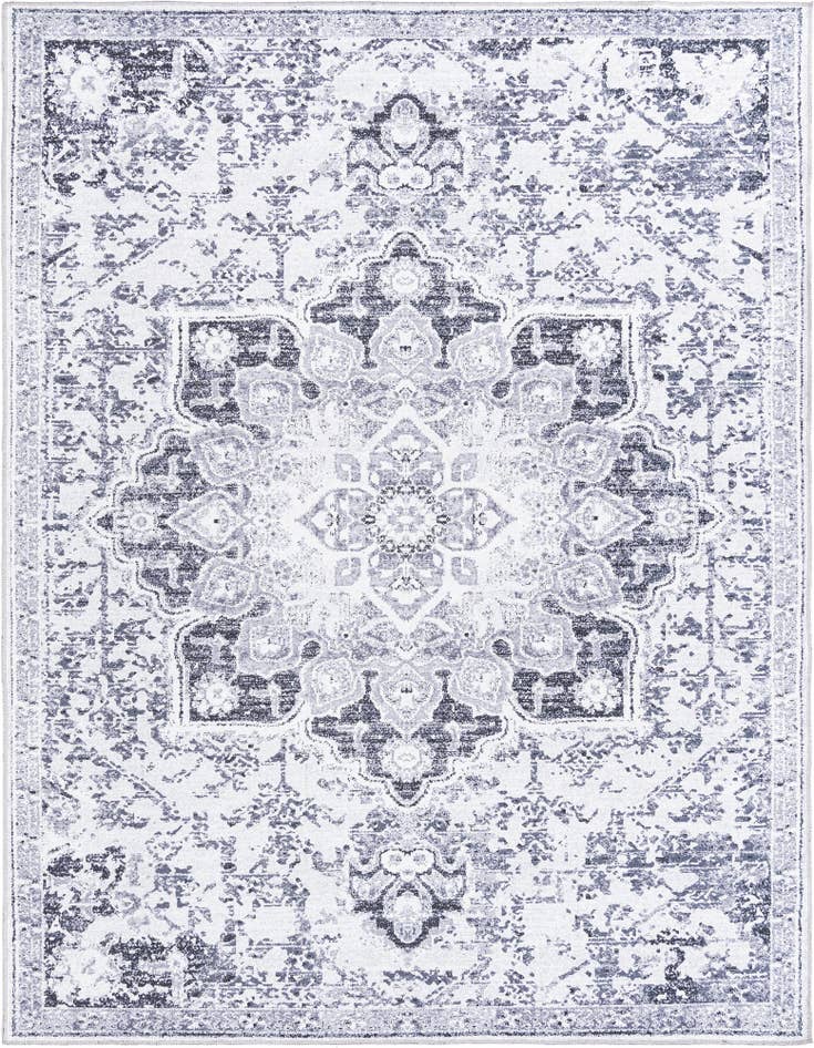 Detail image of 7' 10 x 10' Washable Renaissance Rug
