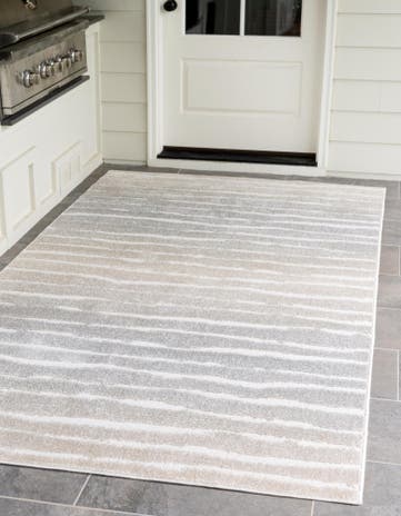 9' x 12' 2 Easy-Clean Sabrina Soto Ola Indoor / Outdoor Rug