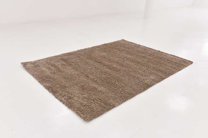 5' 3 x 7' 6 Solid Shag Rug