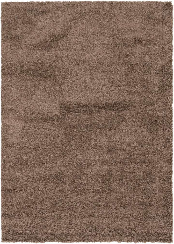 5' 3 x 7' 6 Solid Shag Rug