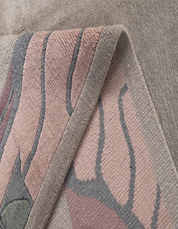 Detail image of 9' 11 x 13'  Hand Knotted Tibet Wool Rug