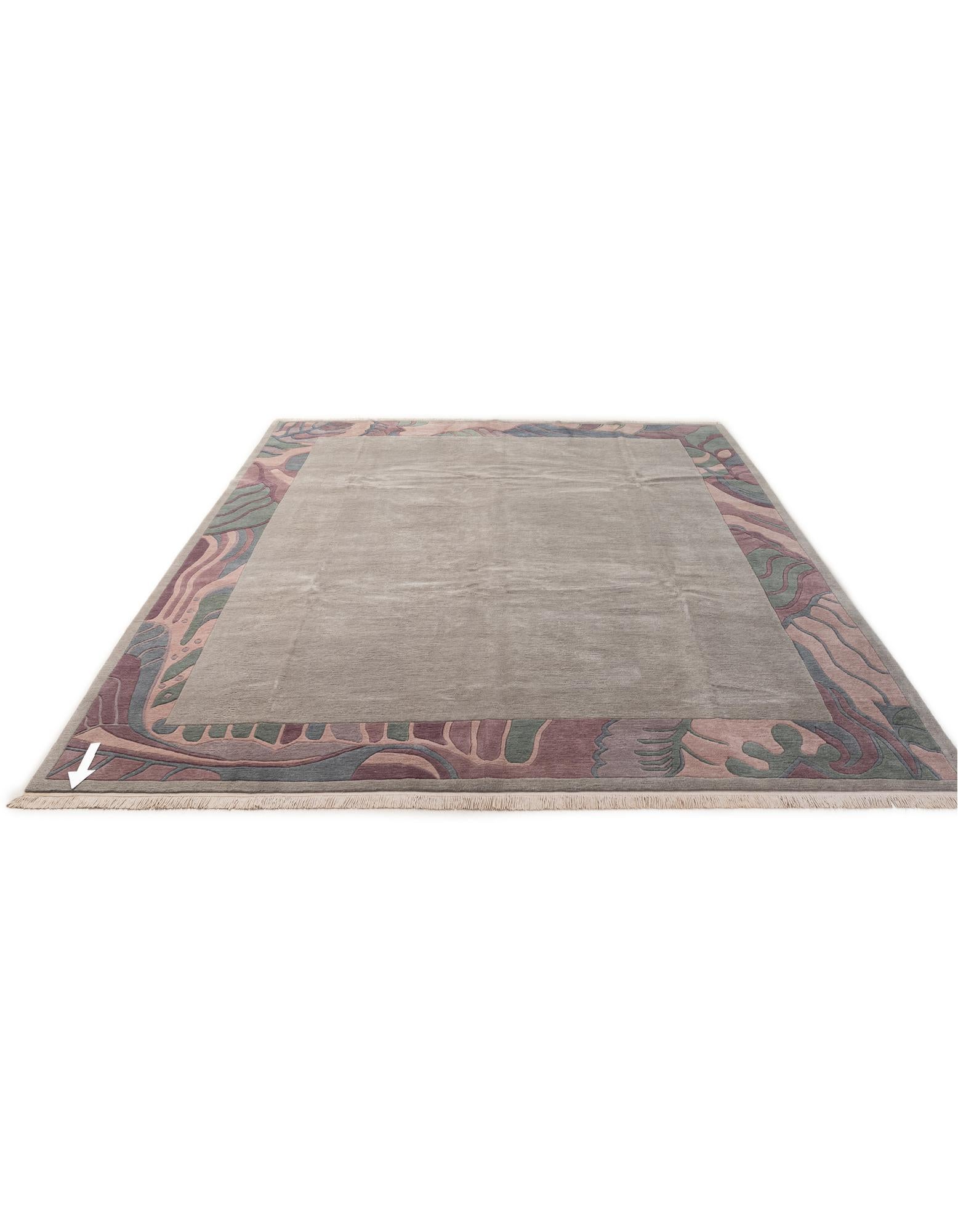 9' 11 x 13' Hand Knotted Tibet Wool Rug
