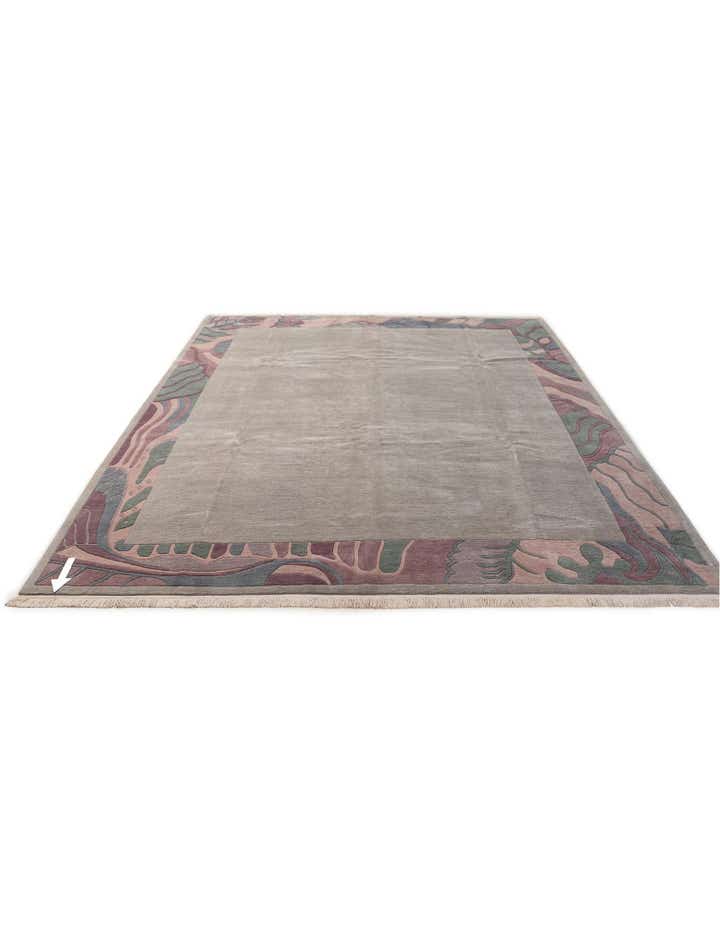 9' 11 x 13' Hand Knotted Tibet Wool Rug