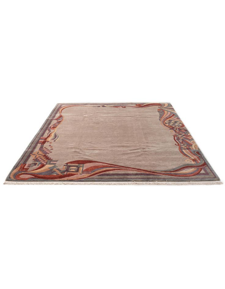 Detail image of 8' 3 x 9' 11 Hand Knotted Tibet Wool Rug