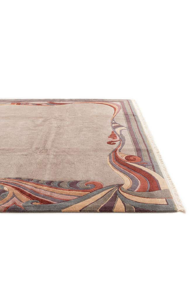 8' 3 x 9' 11 Hand Knotted Tibet Wool Rug