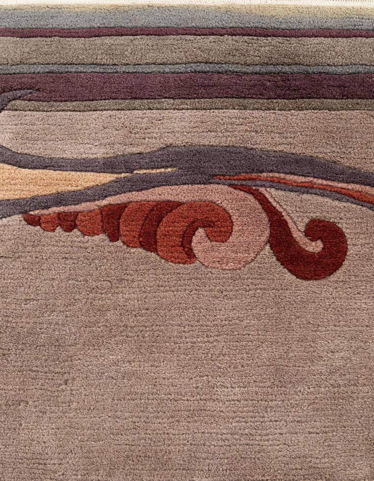 Detail image of 8' 3 x 9' 11  Hand Knotted Tibet Wool Rug
