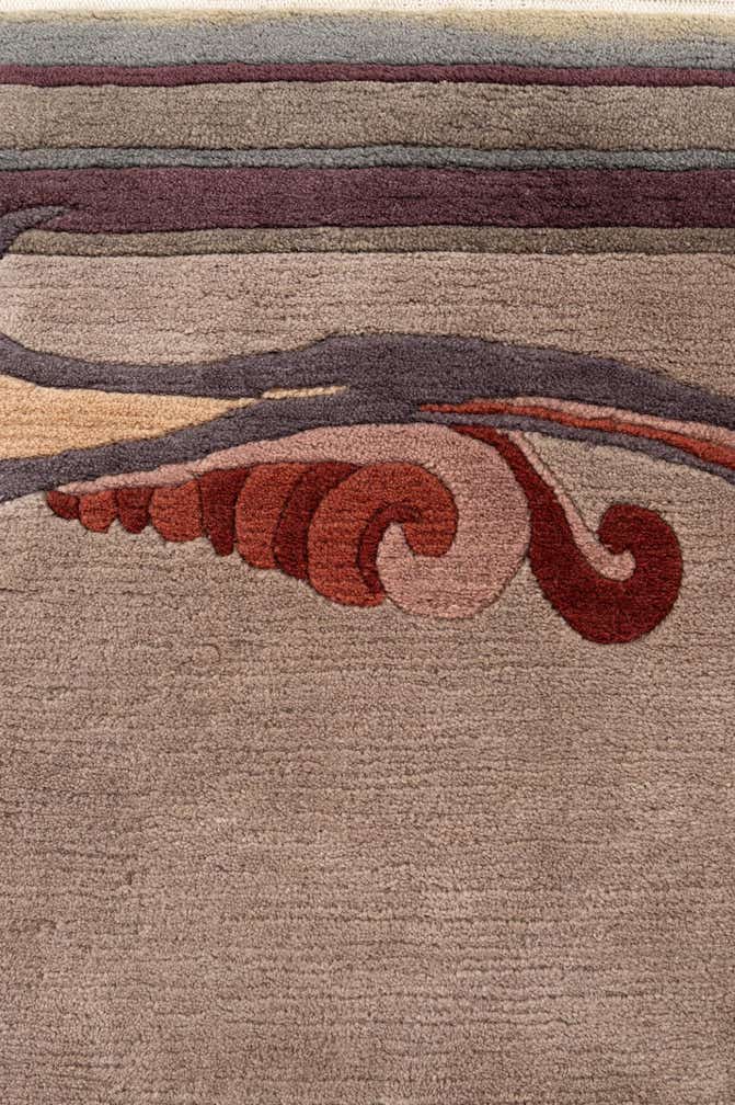 8' 3 x 9' 11 Hand Knotted Tibet Wool Rug
