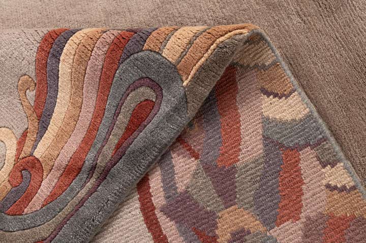 8' 3 x 9' 11 Hand Knotted Tibet Wool Rug