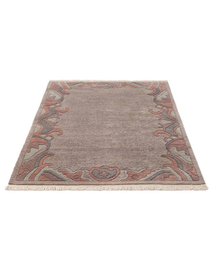 Detail image of 4' x 6' Hand Knotted Tibet Wool Rug