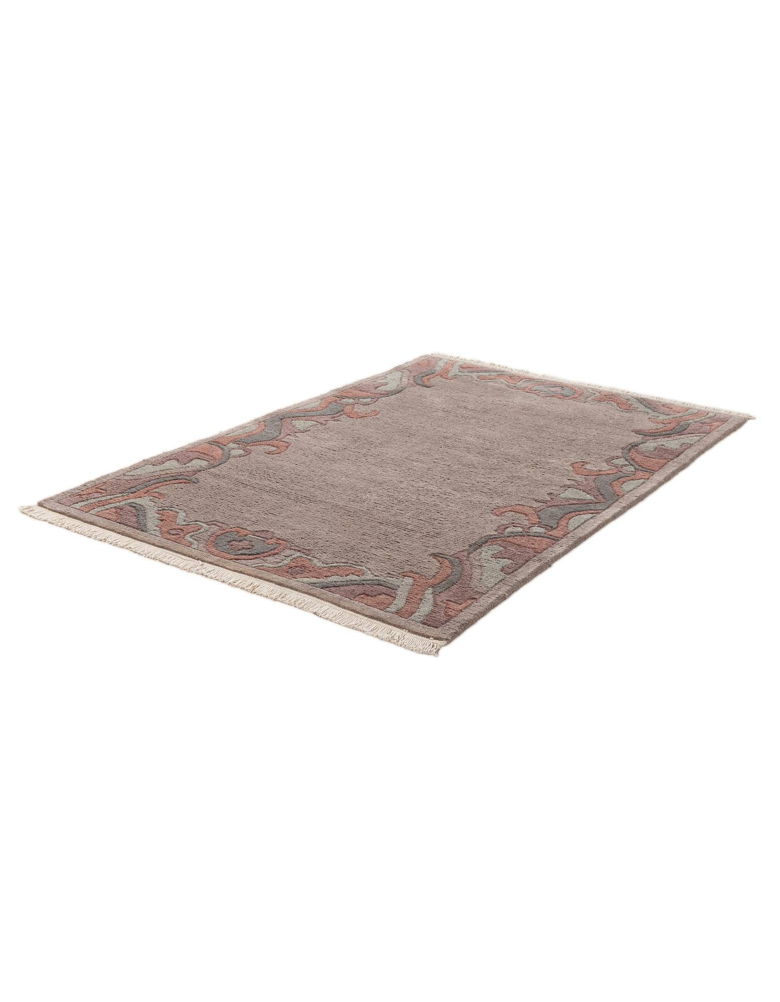 4' x 6' Hand Knotted Tibet Wool Rug