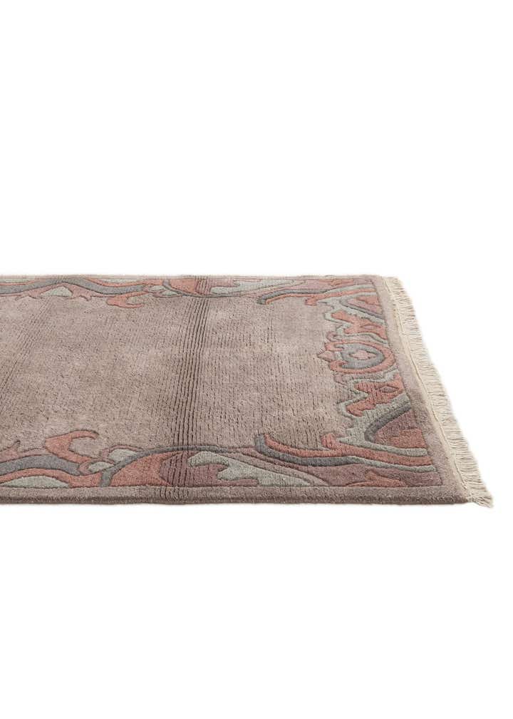 4' x 6' Hand Knotted Tibet Wool Rug