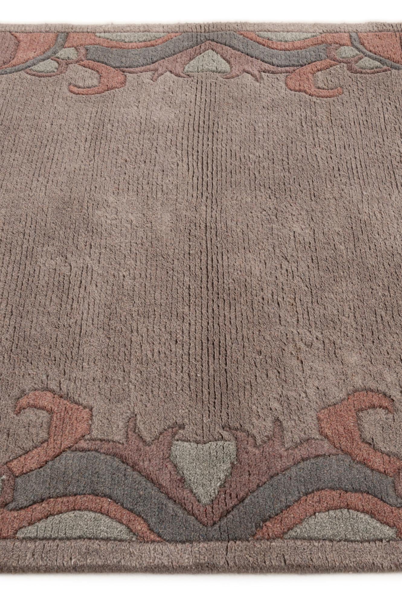 4' x 6' Hand Knotted Tibet Wool Rug