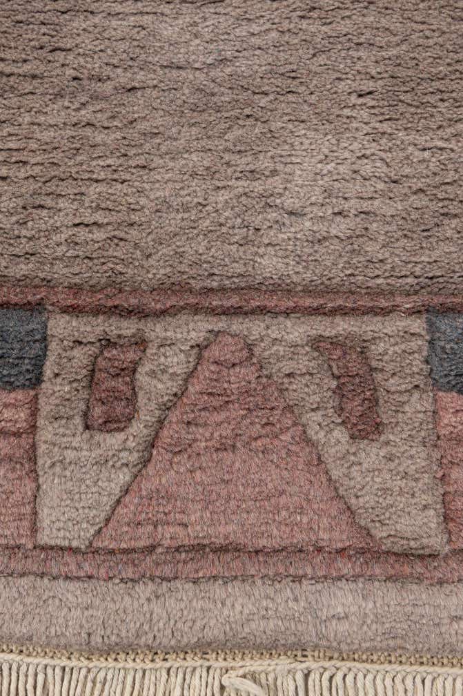 4' x 5' 10 Hand Knotted Tibet Wool Rug