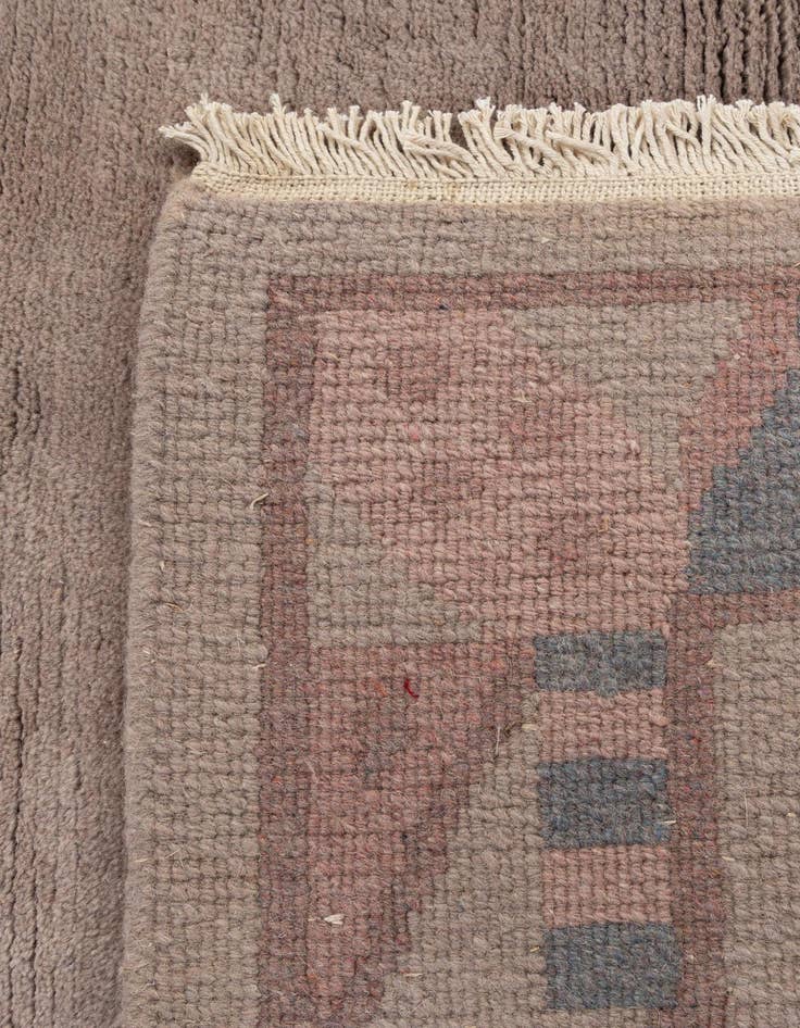 Detail image of 4' x 5' 10  Hand Knotted Tibet Wool Rug
