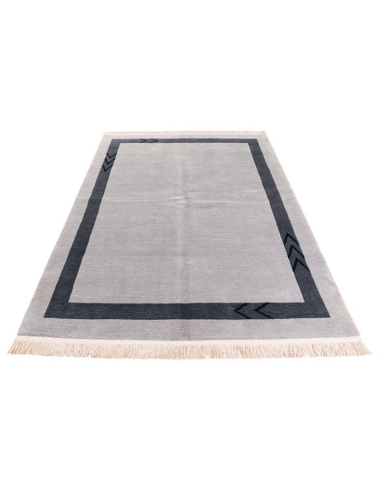 Detail image of 5' 8 x 7' 9 Hand Knotted Tibet Wool Rug